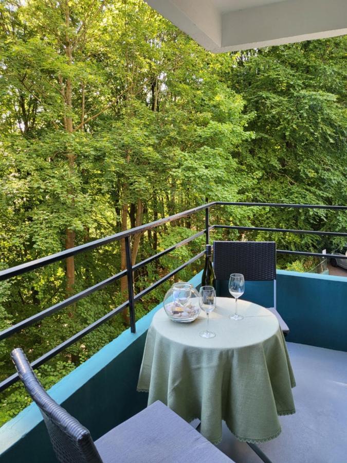 Kurpark Appartement Glücksburg Dış mekan fotoğraf