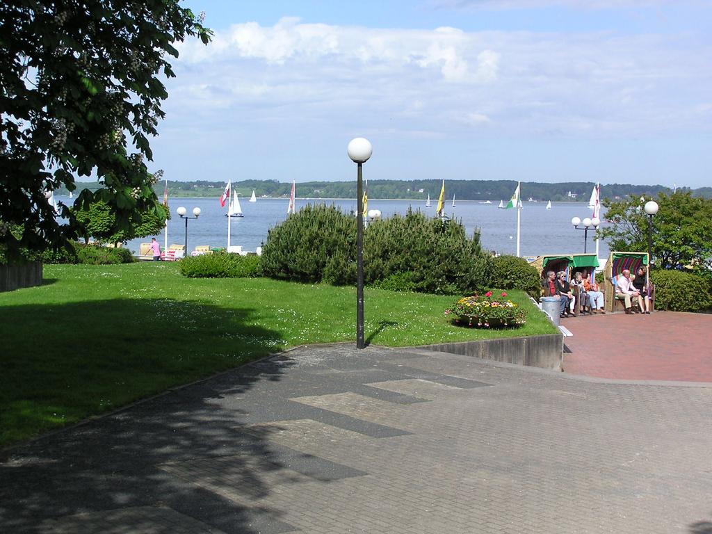 Kurpark Appartement Glücksburg Dış mekan fotoğraf